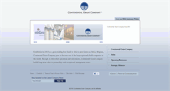Desktop Screenshot of continentalgrain.com